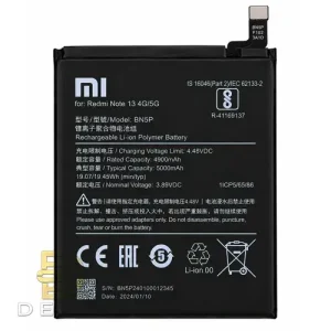 باتری اورجینال گوشی XIAOMI Redmi Note 13 4G