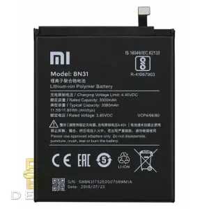 باتری اورجینال گوشی XIAOMI MI 5X
