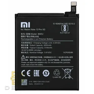 باتری اورجینال گوشی XIAOMI Redmi Note 13 Pro 5G
