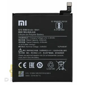 باتری اورجینال گوشی XIAOMI REDMI NOTE 4