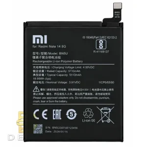 باتری اورجینال گوشی XIAOMI Redmi Note 14 5G